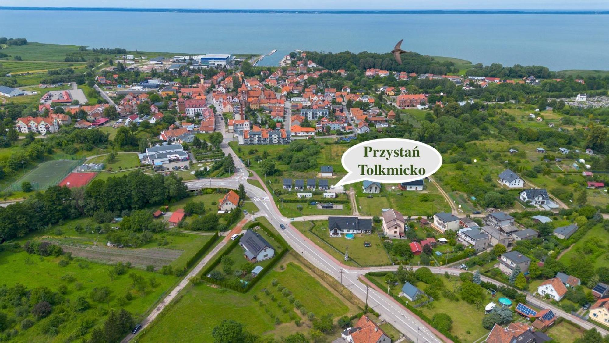 Villa Przystan Tolkmicko Esterno foto